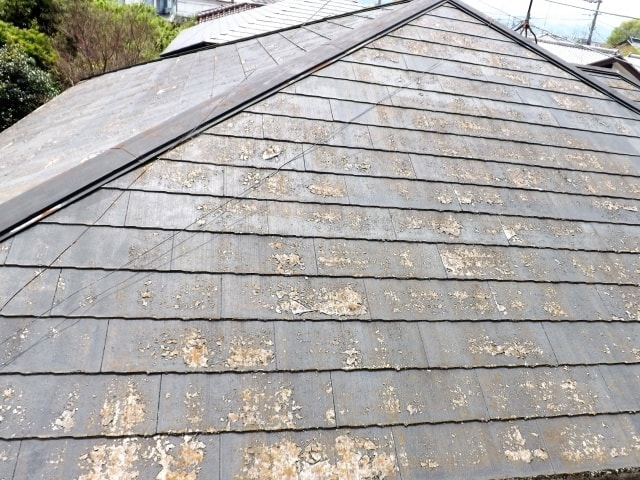 塗替え前の屋根